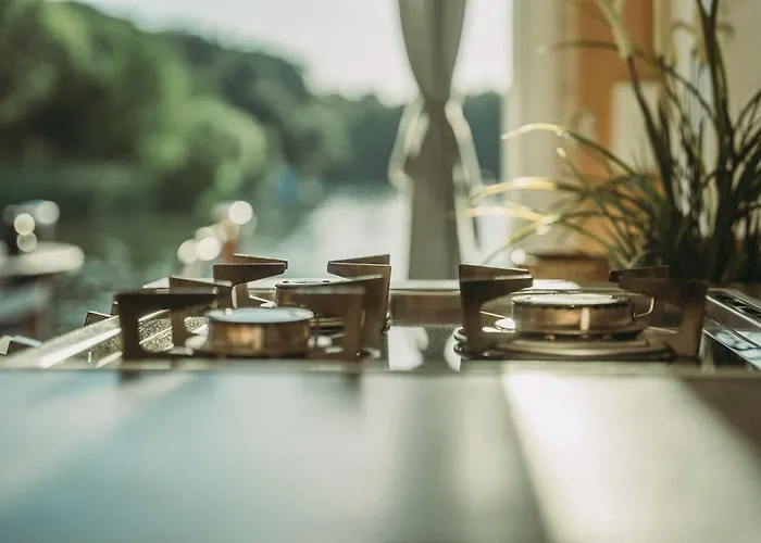 Ahoiwerder Hausboot Havelzauber Fuehrerscheinfrei Bådhotel Werder (Havel)